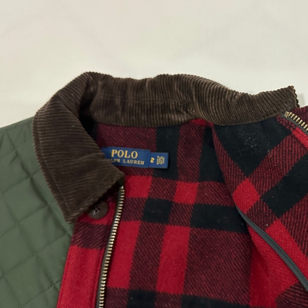 Polo Ralph Lauren Women's Quilted Mackinaw Plaid Hunting Field Jacket - Picture 4 of 7
